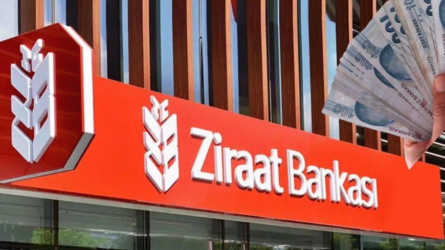 Ziraat Bankası'ndan bu ay Müşterilerine 10.000 TL Ödeme !